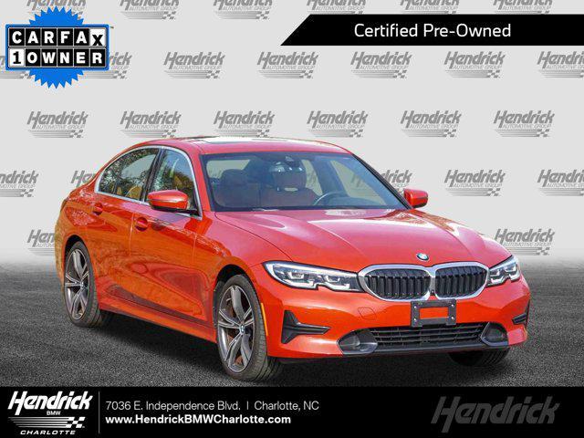 used 2021 BMW 330 car, priced at $33,619