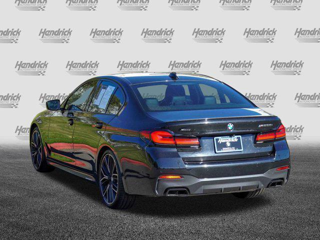 used 2021 BMW M550 car, priced at $52,991