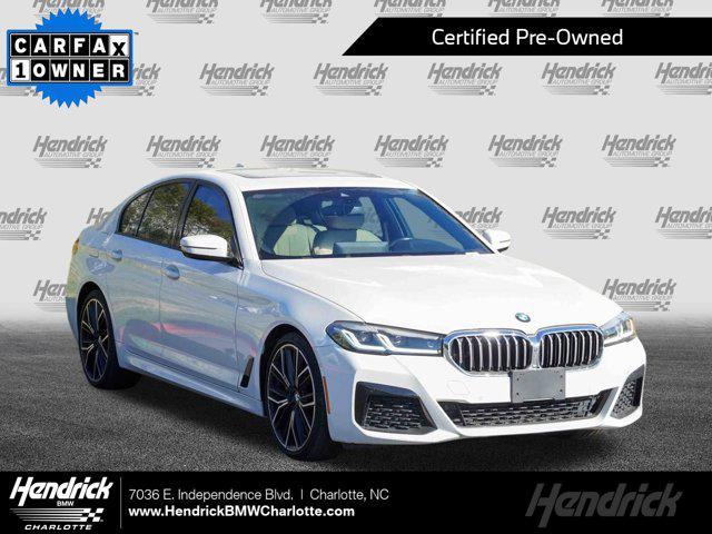 used 2021 BMW 530 car, priced at $37,970