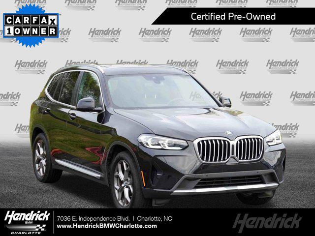 used 2022 BMW X3 car, priced at $37,295