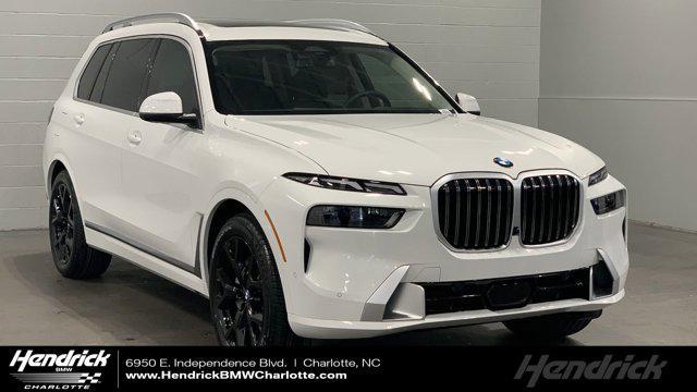 new 2025 BMW X7 car, priced at $86,195