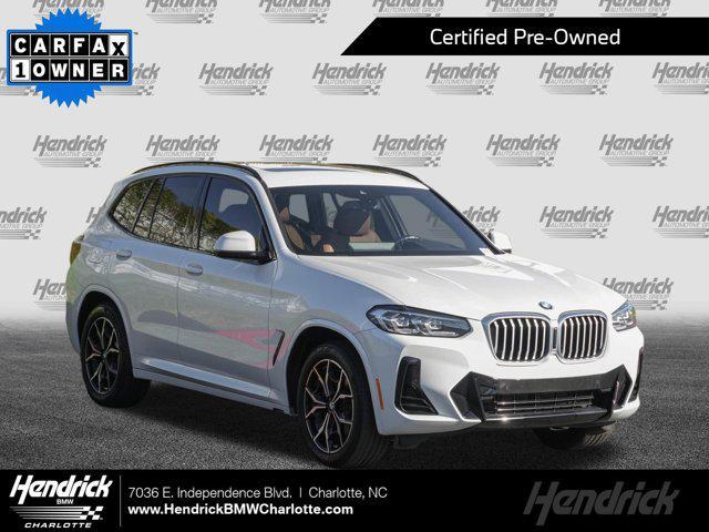 used 2022 BMW X3 car, priced at $39,619