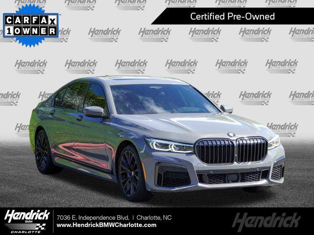 used 2022 BMW 740 car, priced at $50,991