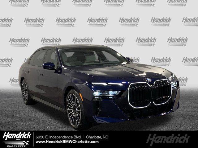 new 2025 BMW 740 car, priced at $108,830
