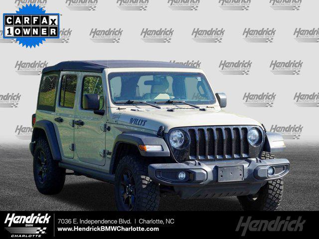 used 2022 Jeep Wrangler Unlimited car, priced at $31,619