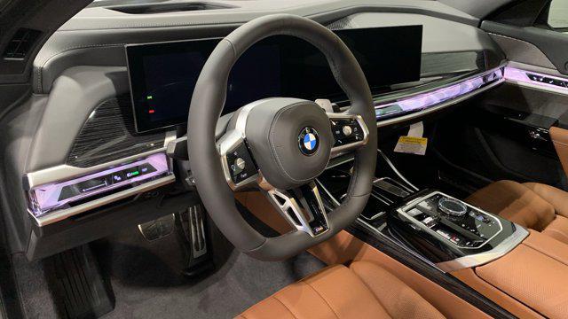 new 2025 BMW 740 car, priced at $107,985