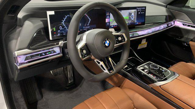 new 2025 BMW 740 car, priced at $106,705