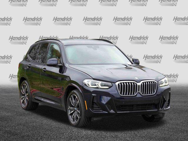 used 2022 BMW X3 car, priced at $39,991