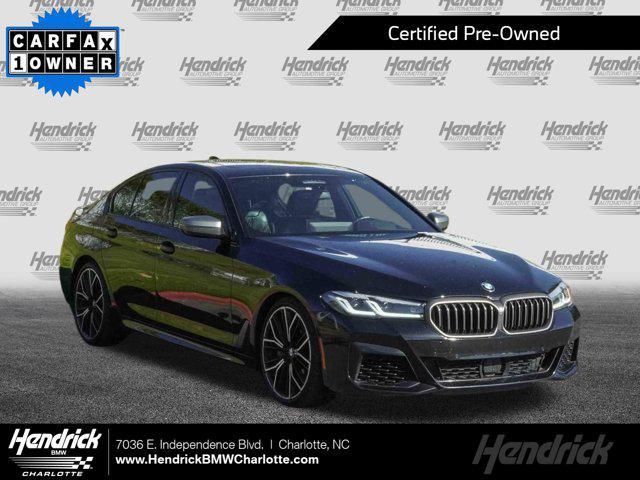 used 2021 BMW M550 car, priced at $49,789