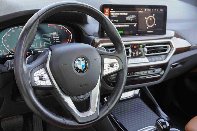 used 2022 BMW X3 car, priced at $36,380