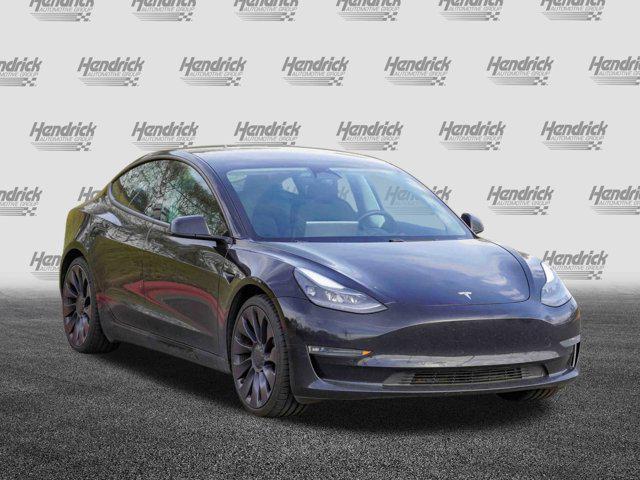 used 2021 Tesla Model 3 car, priced at $25,991