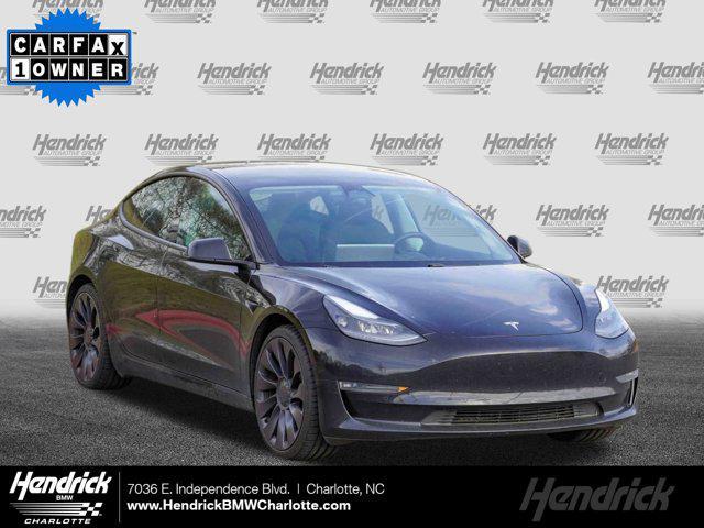 used 2021 Tesla Model 3 car, priced at $25,991