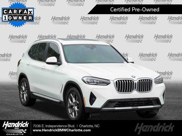 used 2023 BMW X3 car, priced at $37,619