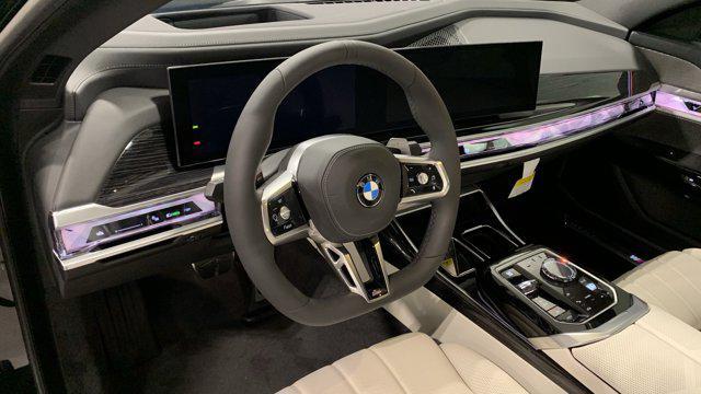 new 2025 BMW 740 car, priced at $109,975