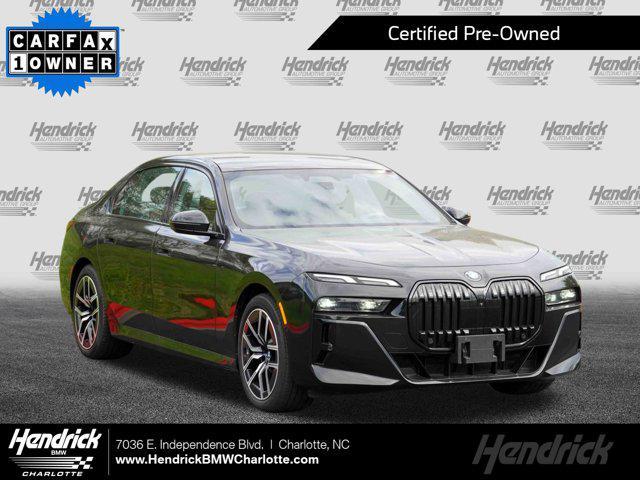 used 2023 BMW 740 car, priced at $71,991
