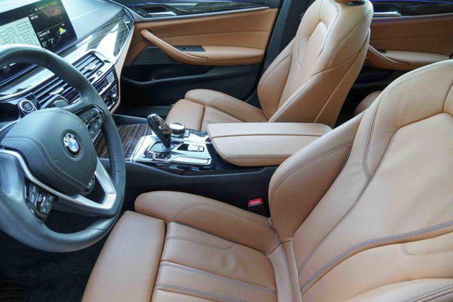 used 2022 BMW 530 car, priced at $42,619