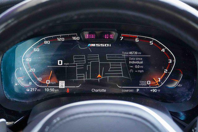 used 2022 BMW M550 car, priced at $54,991
