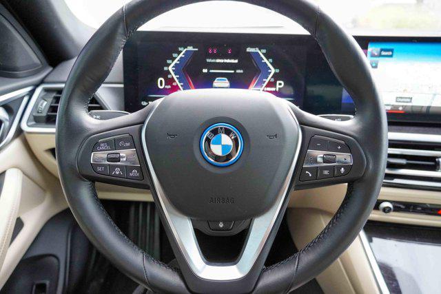 used 2023 BMW i4 Gran Coupe car, priced at $38,415