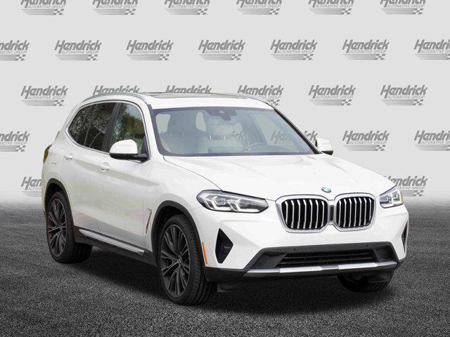 used 2022 BMW X3 car, priced at $34,991