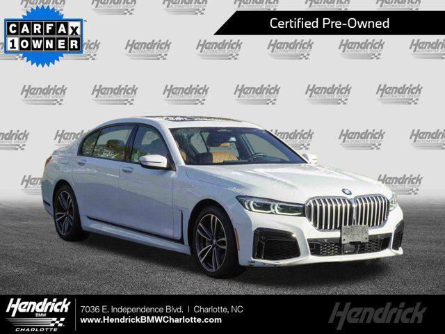 used 2022 BMW 750 car, priced at $56,374