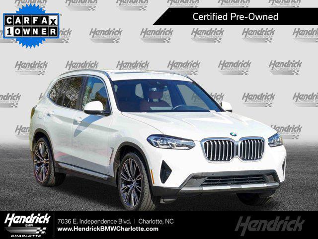 used 2022 BMW X3 car, priced at $35,991