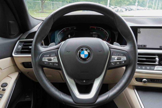 used 2021 BMW 330 car, priced at $29,350