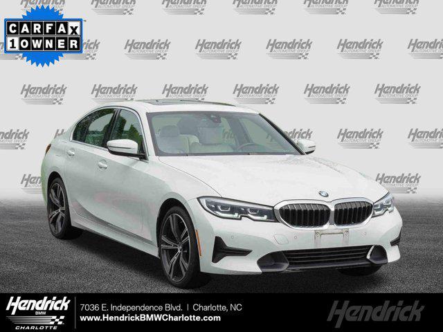 used 2021 BMW 330 car, priced at $29,350