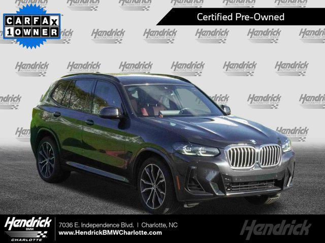 used 2022 BMW X3 car, priced at $37,991