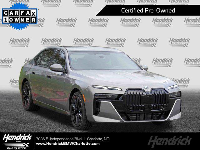 used 2023 BMW 740 car, priced at $77,991