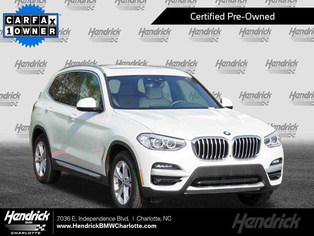 used 2021 BMW X3 car, priced at $34,991