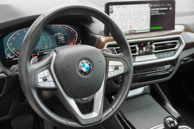 used 2022 BMW X3 car, priced at $38,755