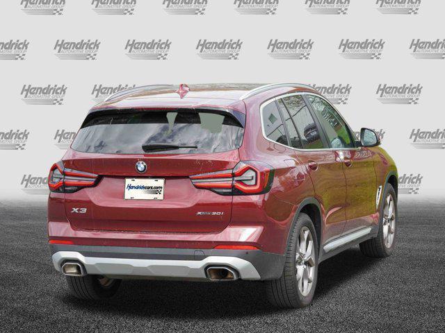 used 2022 BMW X3 car, priced at $38,755