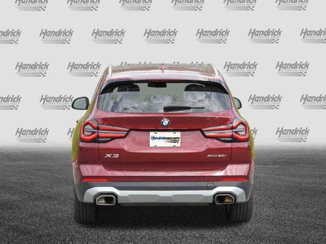 used 2022 BMW X3 car, priced at $38,755