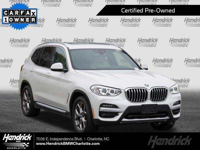 used 2021 BMW X3 car, priced at $34,991