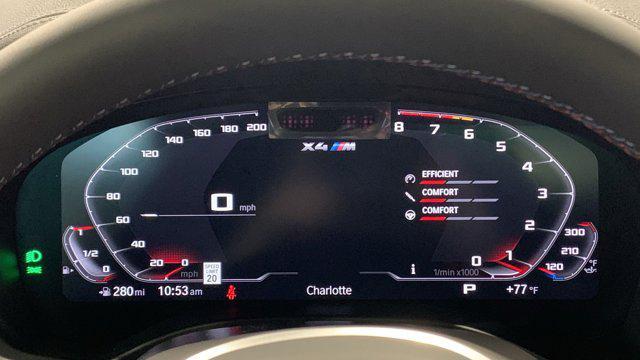 new 2025 BMW X4 M car, priced at $94,125