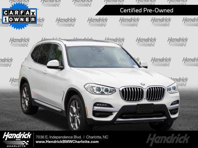 used 2021 BMW X3 car, priced at $33,991