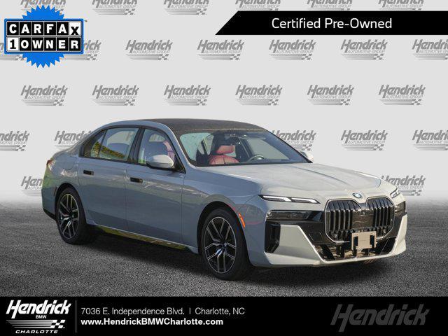 used 2025 BMW 740 car, priced at $84,991