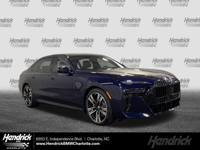 new 2025 BMW 740 car, priced at $111,625