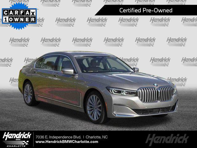 used 2022 BMW 740 car, priced at $50,688