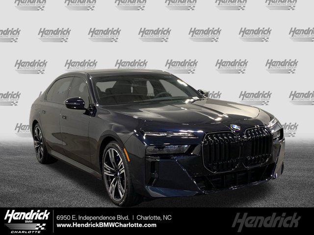 new 2025 BMW 740 car, priced at $114,395