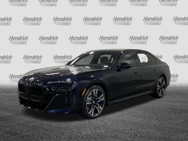 new 2025 BMW 740 car, priced at $114,395