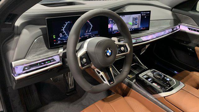 new 2025 BMW 740 car, priced at $114,395