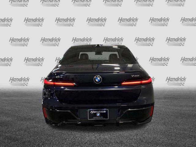 new 2025 BMW 740 car, priced at $114,395