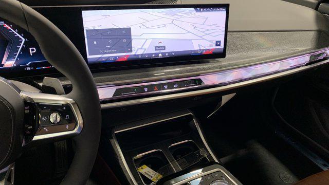 new 2025 BMW 740 car, priced at $114,395