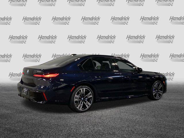 new 2025 BMW 740 car, priced at $114,395