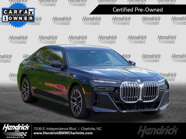 used 2023 BMW 740 car, priced at $78,991