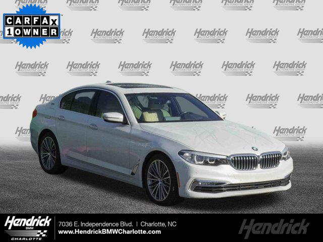 used 2018 BMW 530e car, priced at $20,991