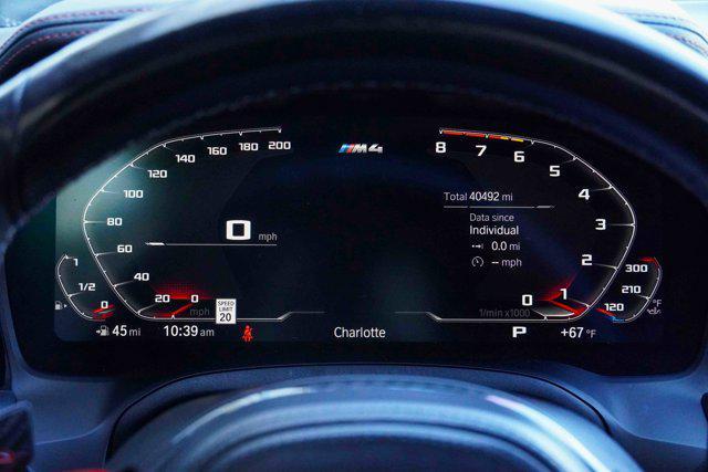 used 2023 BMW M4 car, priced at $73,519