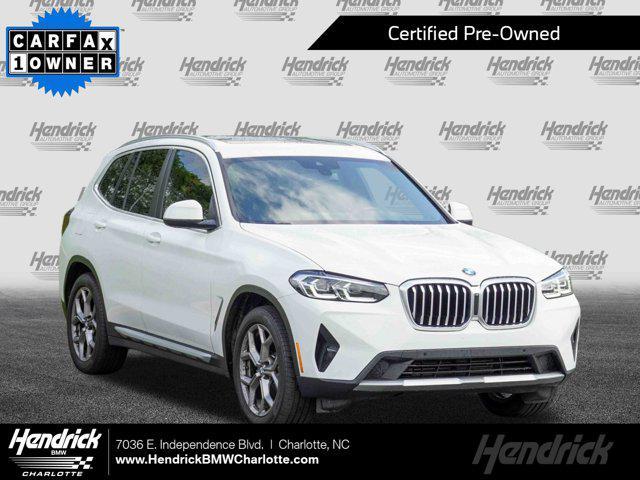 used 2022 BMW X3 car, priced at $35,991