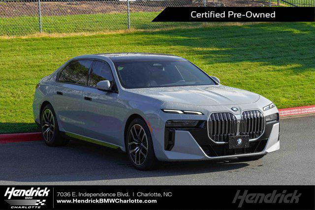 used 2024 BMW 740 car, priced at $75,991